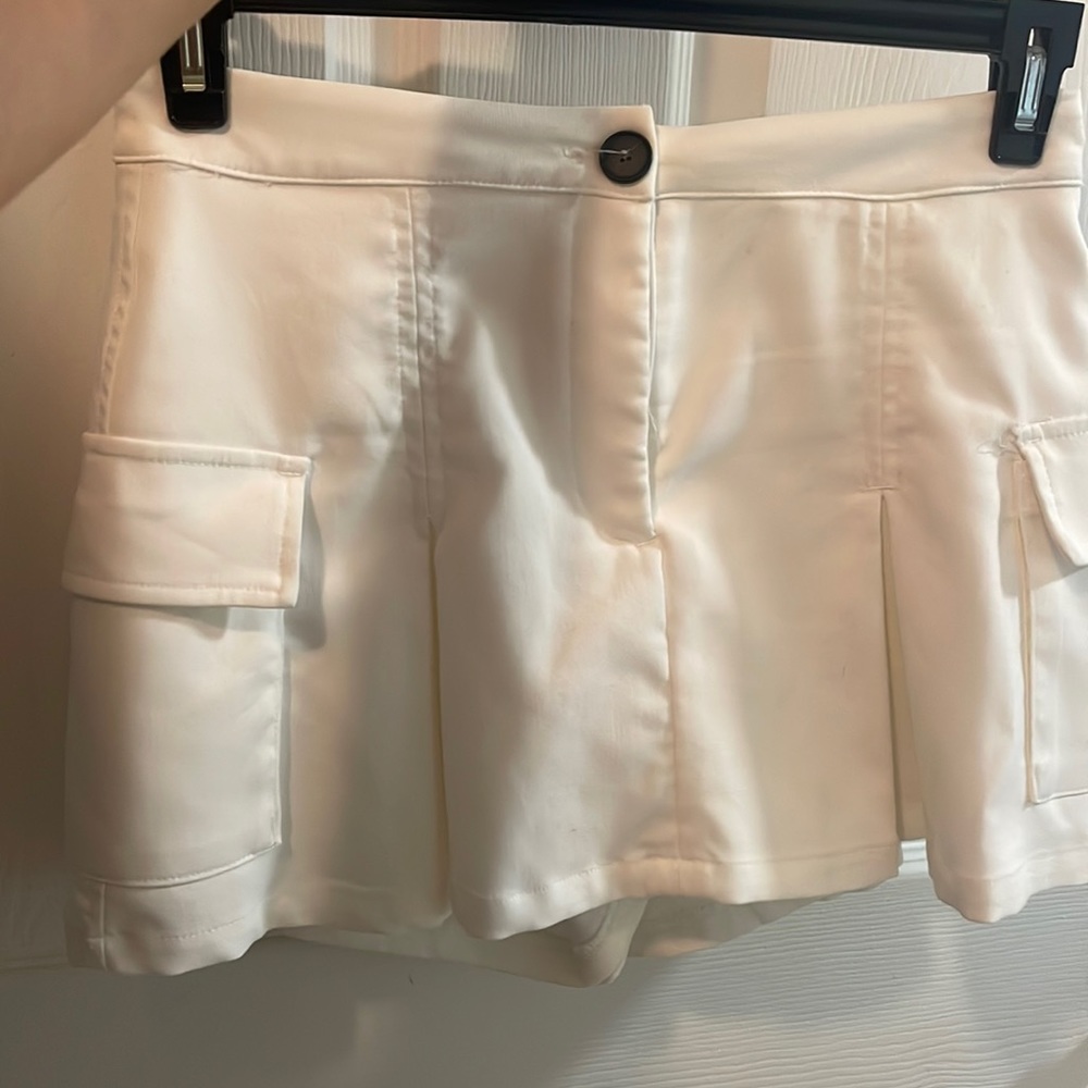 White skort